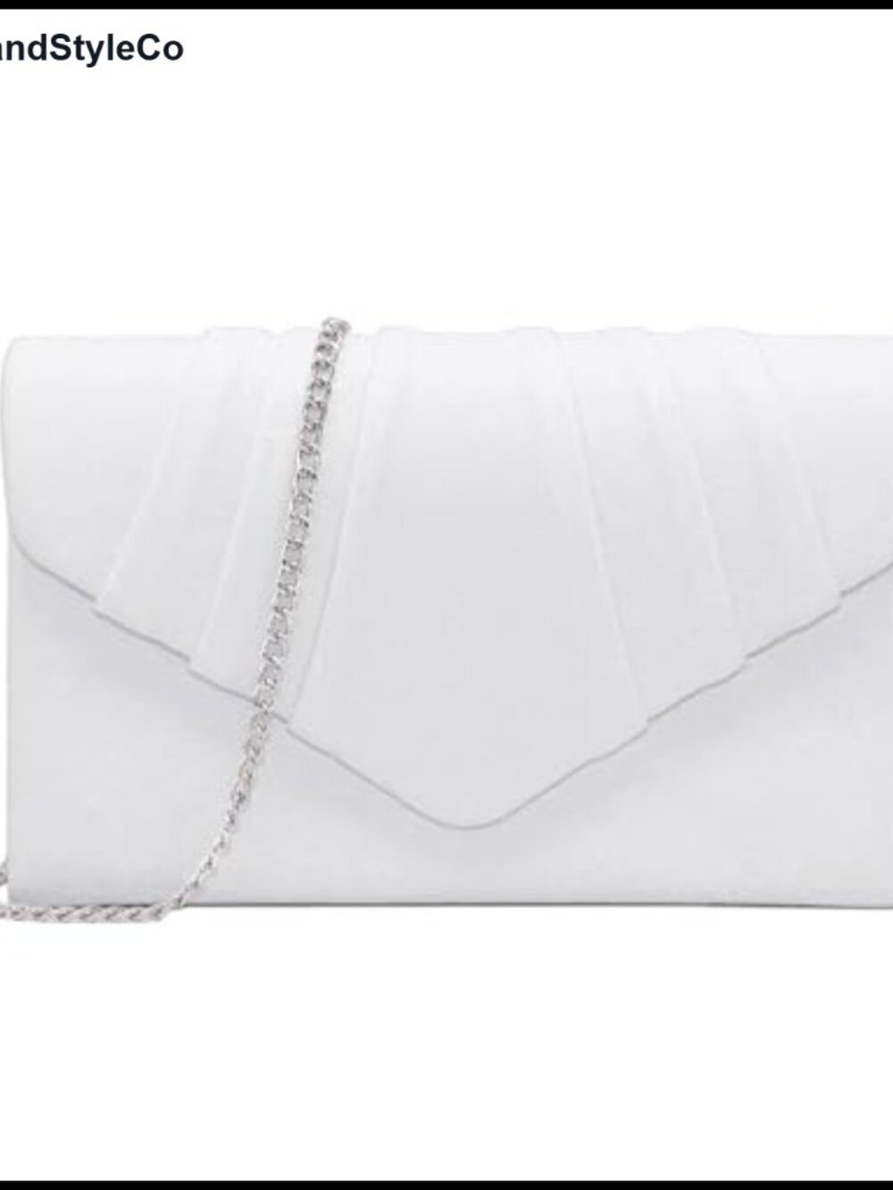 Suede Pleated Evening Bag Clutch Envelope Bridal Crossbody